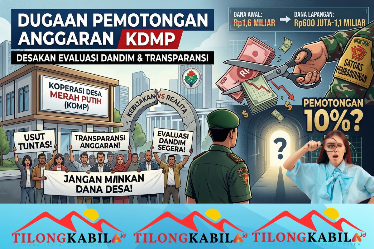 Dugaan Pemotongan Anggaran KDMP di Gorontalo hingga 10 Persen di Pertanyakan, Picu Desakan Evaluasi Dandim