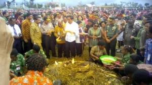 Wamena Bergetar! Intip Kecerian Warga Sambut Jokowi, Ada Kisah Haru di Balik Senyum Mereka