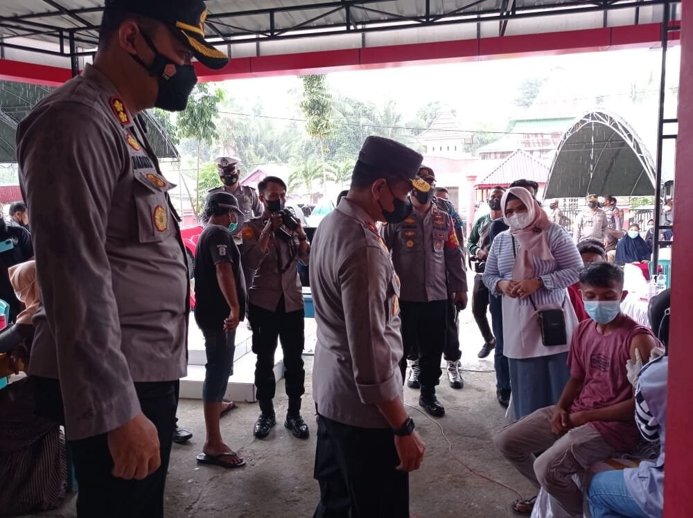 Wakapolda Gorontalo Terpana! Boalemo Jadi Contoh Keberhasilan Vaksinasi, Ini Alasannya!
