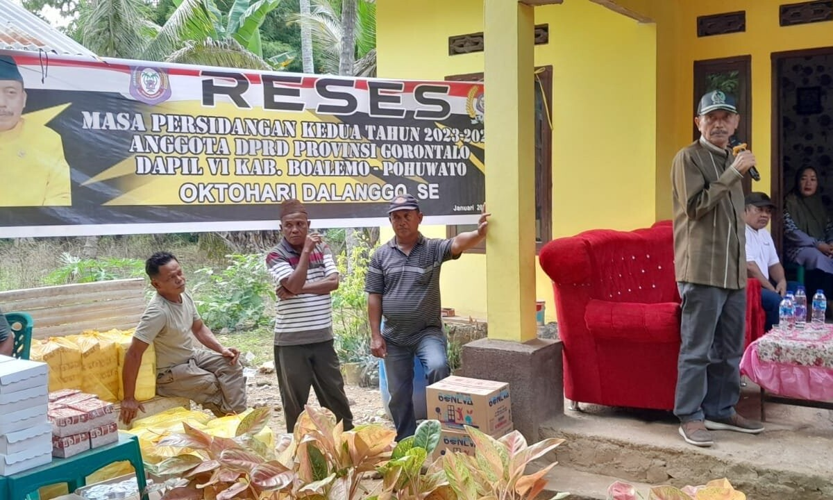 TERJAWAB SUDAH! Oktohari Dalanggo Serap Aspirasi Piloliyanga: Masa Depan Gorontalo Ditentukan Di Sini?