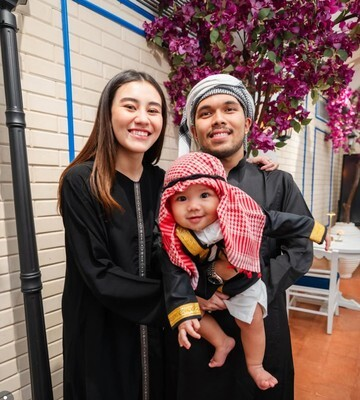 MEWAH! Aaliyah Massaid dan Keluarga Bikin Melongo dengan Gaya Timur Tengah di Bukber Eksklusif!