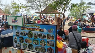 Terungkap! Libur Lebaran, Pantai Bali 2 Indramayu Justru Bikin Pusing Tujuh Keliling!