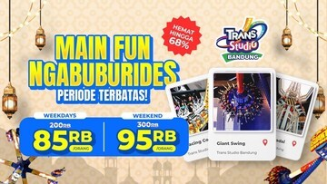 Libur Lebaran Gak Pake Boring! Rasakan Sensasi Seru Trans Studio Bandung dengan Promo Tiket Fantastis!