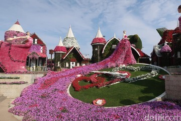 KESEMPATAN EMAS! Dubai Miracle Garden GRATISKAN Tiket Saat Idulfitri, Cek Tanggalnya!