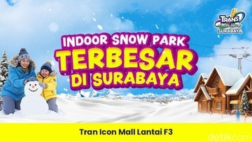 Terungkap! Rahasia Libur Lebaran Paling Beda di Trans Snow World Surabaya: Sensasi Salju Bak di Eropa!