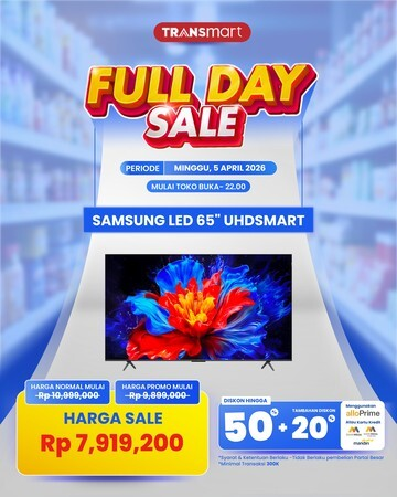Gebyar Diskon 70%! LED TV 65 Inci di Transmart Full Day Sale 2026: Strategi Belanja Cerdas