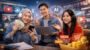 Gen Z Panen Cuan! Jual Konten Digital dari AI, Raih Jutaan Rupiah!