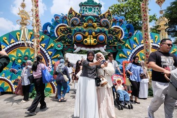 Solo Rasa Bali! Pasar Estetik Ini Pikat Ribuan Pengunjung, UMKM Jadi Raja!