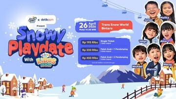 HEBOH! Kidos Band Siap Gemparkan Trans Snow World Bintaro, Ada Apa?