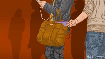 VIRAL! Tertangkap Nyopet HP di Tanah Abang, Wanita Ini Diarak dengan Tulisan ‘Saya Copet’!