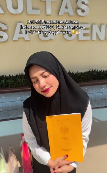 Geleng-Geleng Kepala! Lulusan S2 Ini Malah Jadi Jagal Ayam, Kok Bisa?