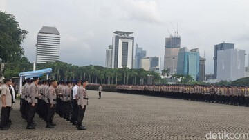 May Day Mencekam? Jakarta Siaga Penuh! Hampir 25 Ribu Pasukan Gabungan Kawal Ketat
